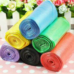 Bolsas de basura de plástico HDPE en rollo Envasado de alimentos de tamaño personalizado y productos envasados Precio barato - Product Image 3