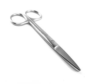 Tijeras Iris Tc 11,5 Cm Curvada Recta Dental Quirúrgica Sutura Disección Tijeras Tejido Operativo - Product Image 5