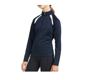 Logo personnalisé Chemise d'équitation à manches longues pour enfants Couche de base équestre Vêtements pour petits cavaliers - Product Image 1