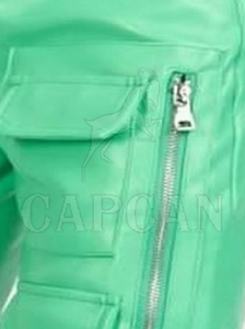 Pantalon pour homme en cuir véritable 100% taille mi-haute avec logo personnalisé, imperméable, respirant, léger, marque privée, fabriqué au Pakistan - Product Image 6