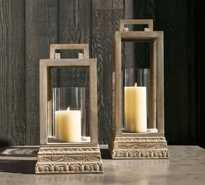 Farol de Madera de Moda para Cumpleaños, Día de San Valentín, Navidad y Pascua - Decoración Hecha a Mano - Product Image 1