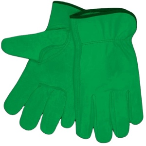 Cowhide Grain Leather Heavy Duty Driving <b>Gloves</b> Soft Comfortable Long Lasting Safety Work Handling <b>Gloves</b> Industrial Personal - Product Image 4