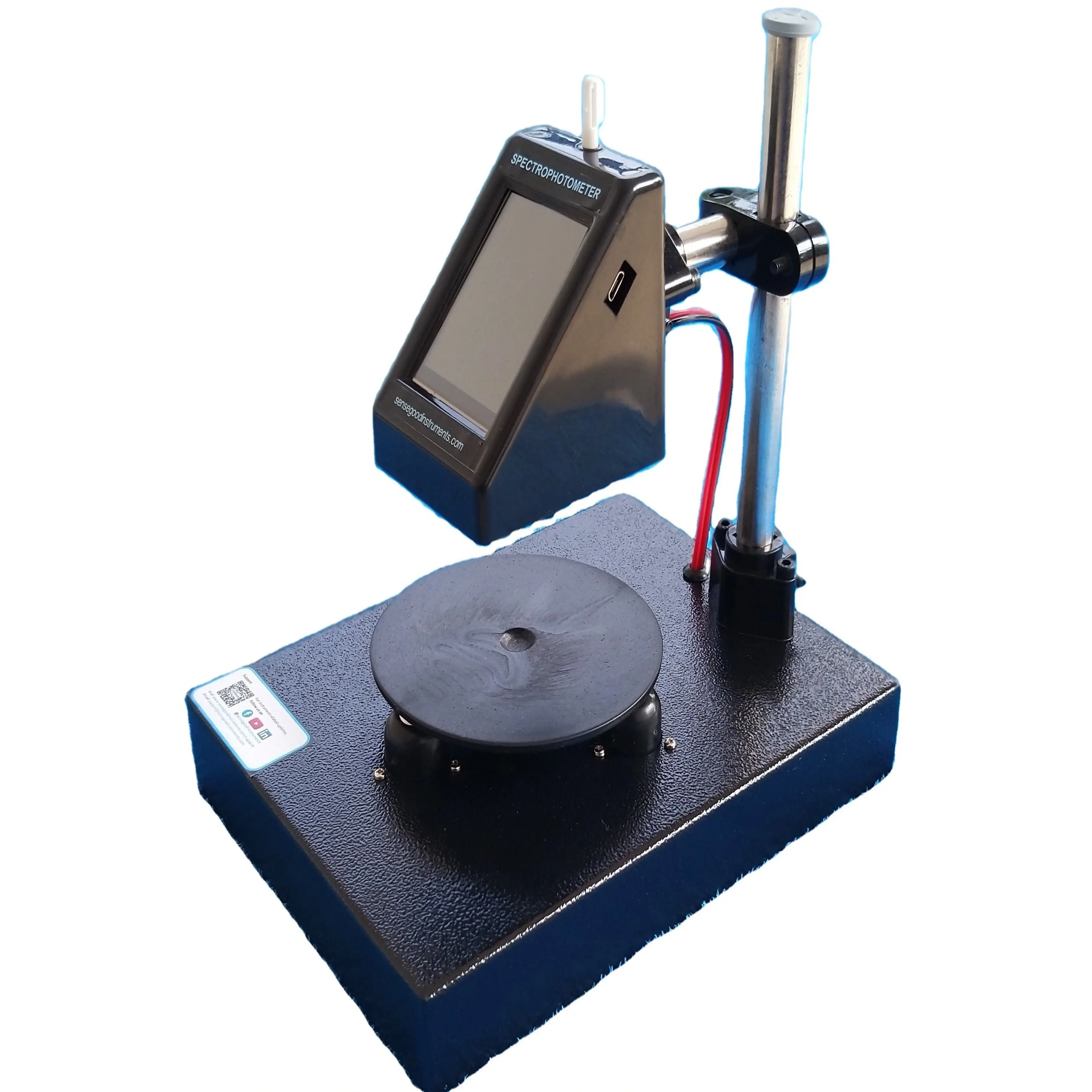 Color measurement for quality and consistency control in beverages, food pastes honey mustard using Sensegood spectrophotometer