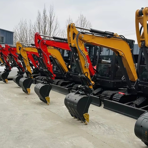 Miniexcavadora sobre orugas verde de 4-6 toneladas Nueva excavadora con motor de núcleo de motor EPA <span class=keywords><strong>Euro</strong></span> 5 y componentes PLC - Product Image 4