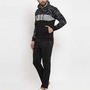 Cómodo cremallera a granel cantidad hombres chándales ligero correr desgaste chándales para hombres - Product Image 2