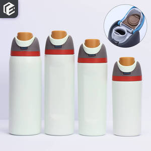 Bouteille d'eau isotherme à double paroi pour enfants avec poignée <span class=keywords><strong>de</strong></span> transport sans BPA, ouverture à une main pour l'école - Product Image 1