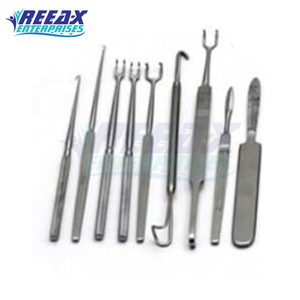Reeax ชุดเครื่องมือผ่าตัด50ชิ้นทำจากสแตนเลสฐานพลาสติกพิมพ์โลโก้ได้ตามต้องการ - Product Image 6