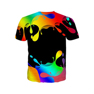 100% coton hommes T-Shirt coupe ample surdimensionné meilleure vente personnalisable Logo Sublimation transfert impression respirant de haute qualité - Product Image 4