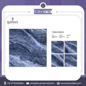 Qualité Nouveau Design 600X600 MM Carreaux de sol en porcelaine polie émaillée pour intérieurs 5mm d'épaisseur Style moderne - Product Image 3