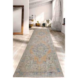 Alfombra Estampada de Inspiración Anatolia, Diseño Turco, Alfombra Oriental Pequeña Beige para Colgar en la Pared, Alfombra Delgada No Tejida - Product Image 5