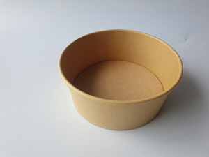 Vente flash - Bol en papier kraft rond jetable avec couvercle en PET 500ml/750ml/1000ml pour fruits, salades, en-cas, pizzas et lait - Product Image 2