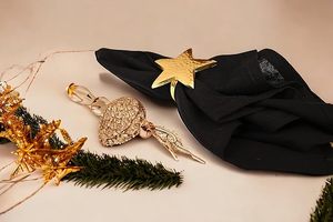 ห่วงใส่กระดาษเช็ดปากโลหะอลูมิเนียมขนาดใหญ่มีสไตล์สำหรับงานปาร์ตี้เพิ่มความหรูหราให้กับโต๊ะอาหารของคุณ - Product Image 6