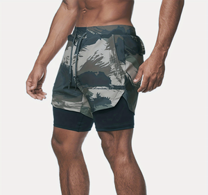 Shorts de sport en gros à séchage rapide et respirants pour l'entraînement, le fitness et la course en extérieur - Product Image 1