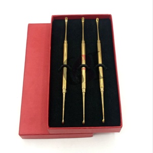 Empujador de uñas profesional de Plasma dorado, acero inoxidable, alta calidad, para el cuidado Personal, instrumentos de belleza, nuevo estilo - Product Image 1