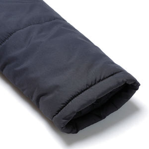 Ventes en gros de vestes matelassées d'hiver pour homme en polyester respirant à 100%, couleur unie, vestes matelassées à capuche pour homme - Product Image 3