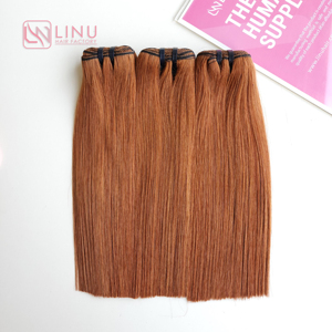 Prix d'usine vendeur de cheveux vietnamiens bruts Super Double Drawn, trame de génie d'extension de cheveux humains vierges droits en os - Product Image 2
