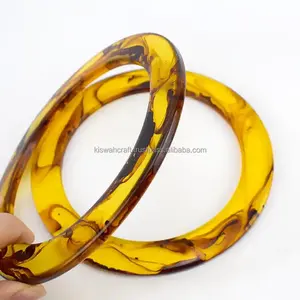 Vente en gros de poignée de sac à main design poignée de sac à main en résine poignée de résine pour sacs beau style à prix abordable de l'Inde - Product Image 2