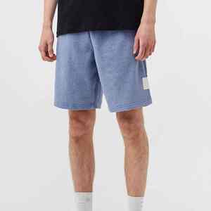 2025 personnalisé hommes décontracté plage Shorts de bain conception différente plaine été Gym Fitness porter 100% coton Polyester avant OEM - Product Image 1