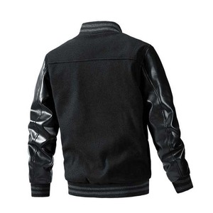 Chaqueta Varsity de Invierno para Hombre, Profesional, de Alta Calidad, con Estampado Personalizado, 100% Algodón, Ligera, de Manga Larga - Product Image 3
