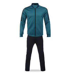 Ensemble de survêtement de sport pour homme avec logo personnalisé, vêtements de football de haute qualité, maillot de football à fermeture éclair intégrale, survêtement d'entraînement de football - Product Image 3