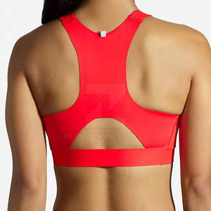 Soutien-gorge de sport respirant à maintien élevé pour femmes, vente en gros, vêtements de sport sans couture, haut rembourré pour le yoga, la salle de sport, l'entraînement, la course à pied - Product Image 4