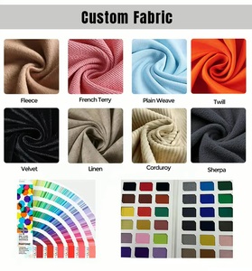 เสื้อฮู้ดครอปซิปผู้ชาย ผ้าเฟรนช์เทอร์รี่ 500gsm สไตล์สตรีทแวร์ ตกแต่งด้วยคริสตัล ลวดลายซันเฟด แอซิดวอช ดีไซน์ดิสเทรส ปักลายปะติด - Product Image 6