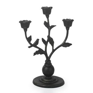 Candelabros de metal ideales para comedores de lujo que mejoran la decoración interior con el encanto clásico de la luz de las velas. - Product Image 6