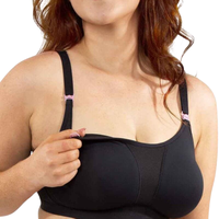 Ensembles de pyjamas de maternité grandes tailles avec taille élastique, soutien, adaptés à l'allaitement, respirants, extensibles, avec armatures, écologiques et antibactériens
