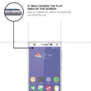 ANTISHOCK สำหรับ ZTE G720T ฟิล์มกันรอยหน้าจอ ฝาครอบโทรศัพท์มือถือที่ทนทานและดูดซับแรงกระแทก - Product Image 3