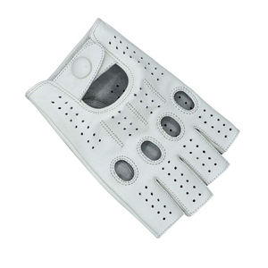 Nouveaux gants de course en cuir gants de moto sans doigts pour Motocross moto course moto accessoires - Product Image 6