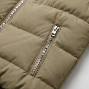 เสื้อแจ็คเก็ตพาร์กาผู้ชายแบบคอตั้งผ้าแคนวาสคุณภาพสูง ปรับแต่งได้ สำหรับฤดูหนาว กันลม ระบายอากาศได้ดี ความยาวปกติ ให้ความอบอุ่น สวมใส่สบาย - Product Image 5