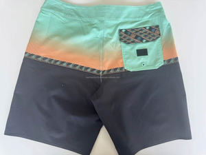 Shorts de plage à marque privée, extensibles dans 4 directions, séchage rapide, imperméables, écologiques, respirants, taille mi-haute, très élastiques - Product Image 3