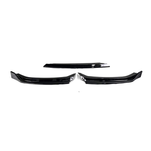 Labbro Anteriore in ABS Nero Lucido per Volkswagen <span class=keywords><strong>Polo</strong></span> <span class=keywords><strong>2018</strong></span>-2022 - Product Image 1