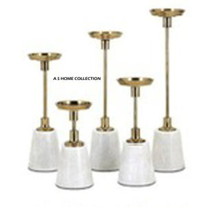 Accesorios de Iluminación, Portavelas de Aluminio con Diseño Único de Pájaro en Vuelo, Bañado en Oro, Centro de Mesa - Product Image 4