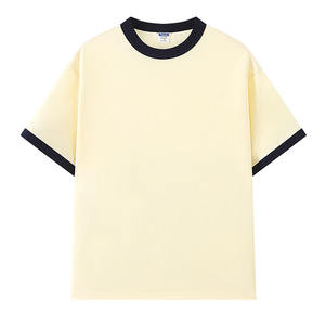 T-shirts pour femmes en coton 100% sur mesure, taille plus, crop top oversize, tee-shirt blanc de haute qualité, épaules tombantes, fabricant de t-shirts - Product Image 6