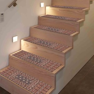 Alfombra Marrón con Estampado Navajo - Lavable a Máquina, Diseño Boho Moderno, Alfombra de Pasillo - Product Image 3
