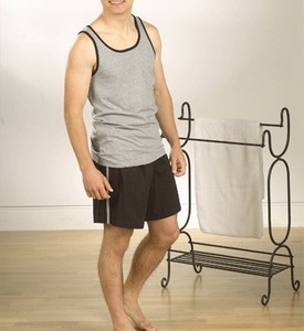 <b>Men's</b> Sleeveless Vest Top & <b>Shorts</b> <b>Pyjama</b> <b>Set</b> - Product Image 1