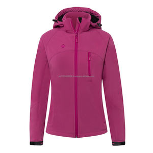 Chaqueta Softshell de Calidad de Exportación con Capucha, Chaqueta Impermeable, Chaquetas Forradas, Senderismo al Aire Libre - Product Image 1
