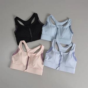 สปอร์ตบราระบายอากาศได้ดีสำหรับผู้หญิงเสื้อกล้ามครอปขนาดพลัสไซส์เสื้อกล้ามออกกำลังกายเล่นกีฬา - Product Image 6