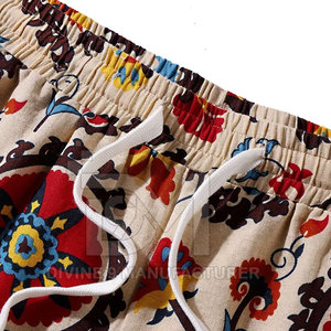 OEM Service <b>Men</b> Beach <b>Shorts</b> Custom Design Breathable Quick Dry Best Price Casual Solid <b>Pattern</b> Mid Waist 100% Cotton - Product Image 3