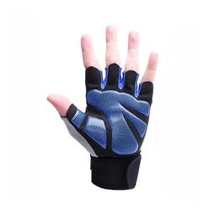 Guantes de Levantamiento de Pesas Unisex ELIXE SPORTS con Soporte para Muñeca, Antideslizantes, Tejido Transpirable, Cierre de Velcro para Entrenamiento Físico - Product Image 4