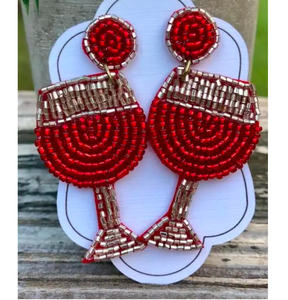 ต่างหูปักมือลิลลี่เล็กๆ สำหรับเด็กผู้หญิง ดีไซน์แบบห้อยประดับลูกปัด เครื่องประดับศิลปะอินเดีย แฟชั่นอุปกรณ์เสริม ขายส่ง - Product Image 4