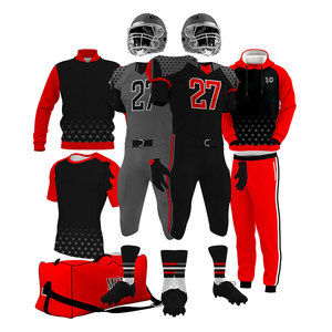 Uniformes de Fútbol Americano al Por Mayor, Fabricados en Pakistán, de la Mejor Calidad, con Bolsas - Product Image 1