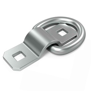 3/8" Bolt-On D-Ring Tie Downs - Rope, Chain, Strap, Cable for Flatbed Trail - Product Image 4