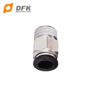 DFK Industrial Corp. Pneumatic System Fitting Air <b>Compressor</b> Connector Industrial Automation 6mm Male Straight Push Quick 1.1Mpa - Product Image 2