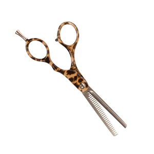 Ciseaux amincissants à poignée enduite de papier Repose-doigt réglable Ciseaux amincissants en acier inoxydable avec taille personnalisée - Product Image 3