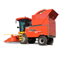 Récolteuse d'ensilage Machine de hachage d'alimentation diesel Petite récolteuse de fourrage diesel à vendre