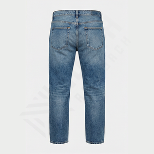 Pantalones Vaqueros Cómodos para Hombre, Tendencia Principal, Estilo Casual Urbano Personalizado, Transpirables, Sólidos, Precio Razonable al por Mayor, Invierno - Product Image 2