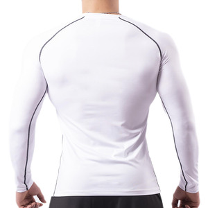 Nueva Camiseta de Protección Solar Personalizada de Alta Calidad para Hombre, Ropa de Entrenamiento Más Vendida, Camiseta de Protección Solar Ajustada para Hombre Adulto - Product Image 3