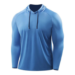 Sudadera de Manga Larga con Cierre de Cremallera para Hombre, 100% Algodón, Informal, con Logotipo Personalizado, Secado Rápido, para Correr, Deporte, con Forro para Invierno - Product Image 2